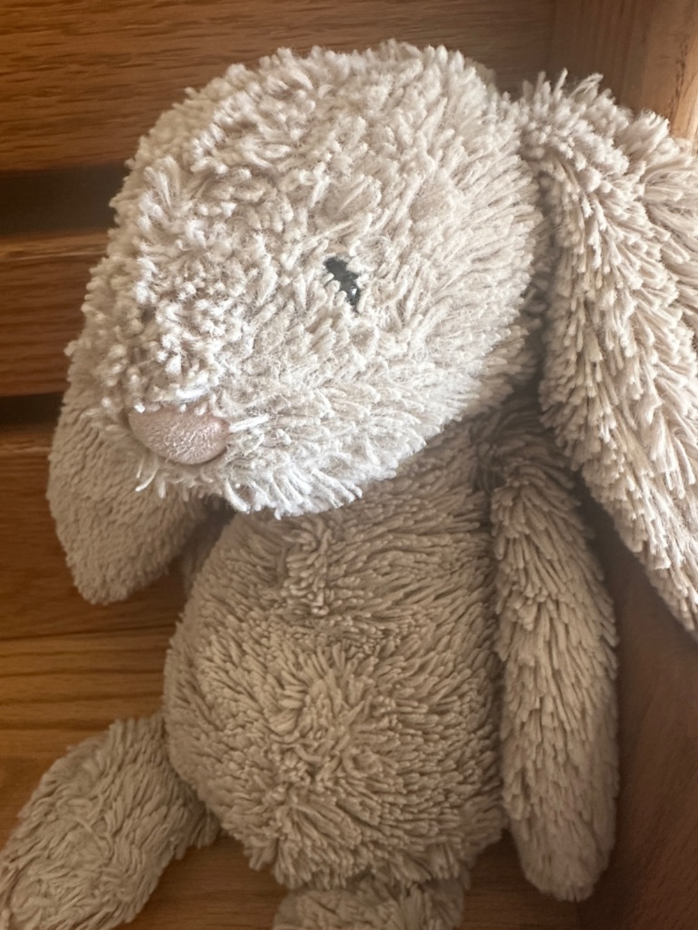 Jelly Cat Plush Beige Bunny - Picture 6 of 9
